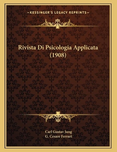 Rivista Di Psicologia Applicata (1908)