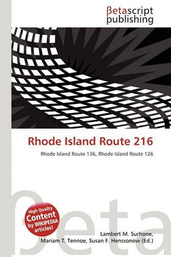Rhode Island Route 216: (English)