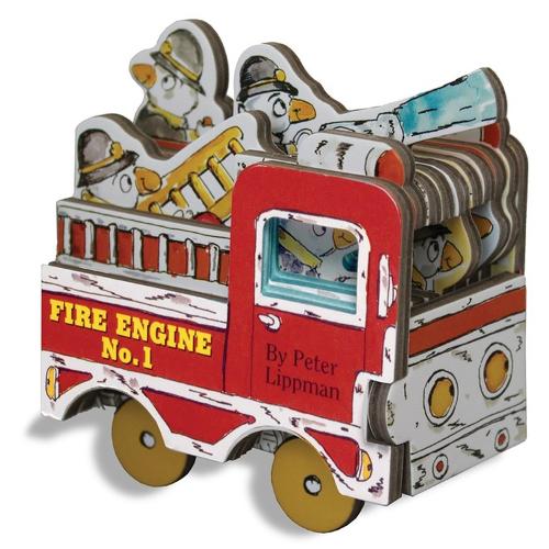 Mini Wheels: Mini Fire Engine: (Mini-Wheel Books)