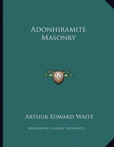 Adonhiramite Masonry