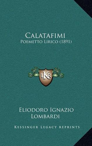 Calatafimi: Poemetto Lirico (1891)