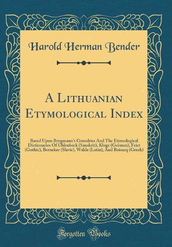 A Lithuanian Etymological Index