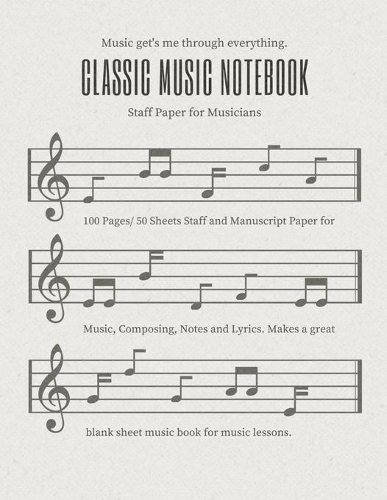 Classic Music Notebook