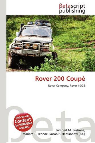Rover 200 Coup: (English)