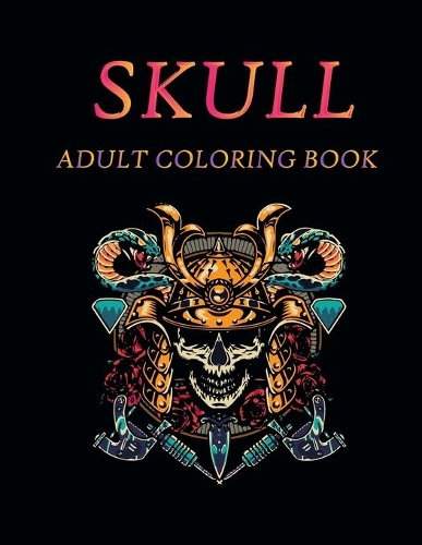 Skull Adult Coloring Book