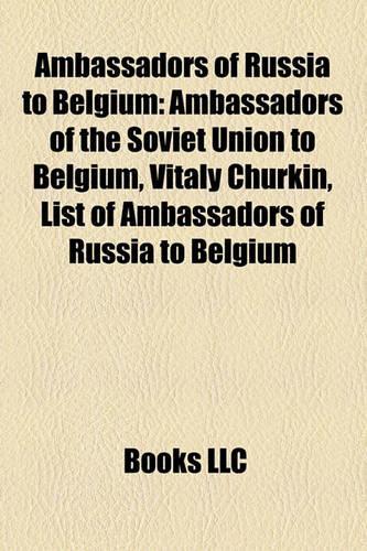 Ambassadors of Russia to Belgium