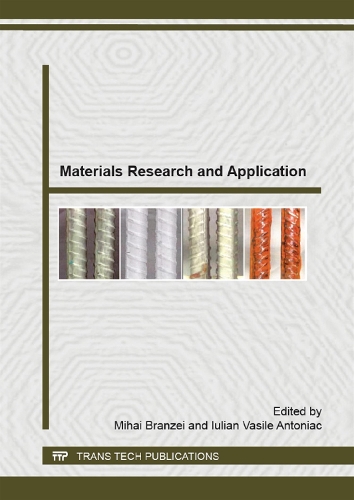Materials Research and Application: (Volume 1114 Advanced Materials Research)