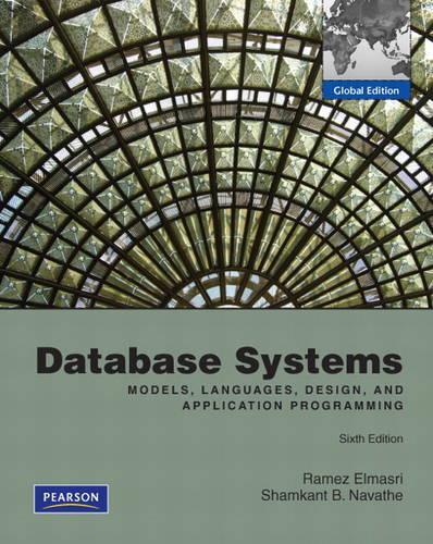 Database Systems: Global Edition