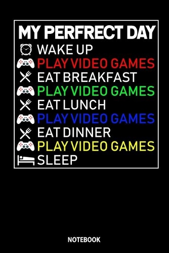 Notebook: Gamer College Ruled Writer's Notebook or Journal for School / Work / Journaling