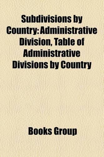 Subdivisions by Country