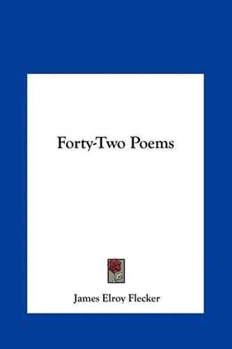 Forty-Two Poems