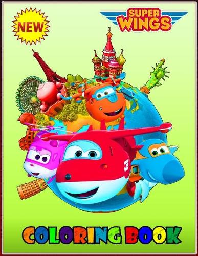 Super Wings Coloring Book