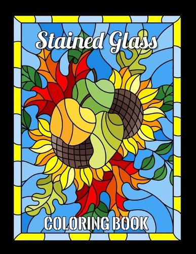 Stained Glass Coloring Book