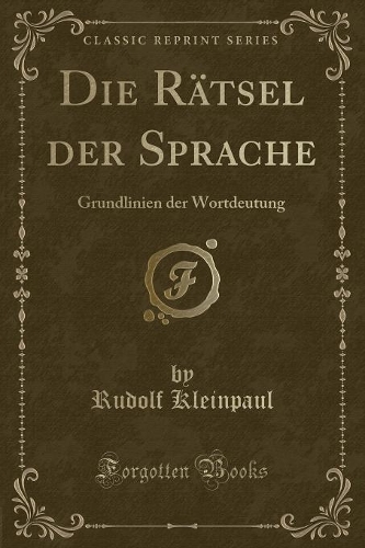 Die Rätsel Der Sprache