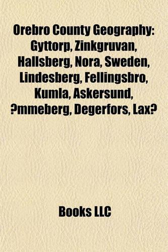 Orebro County Geography Introduction