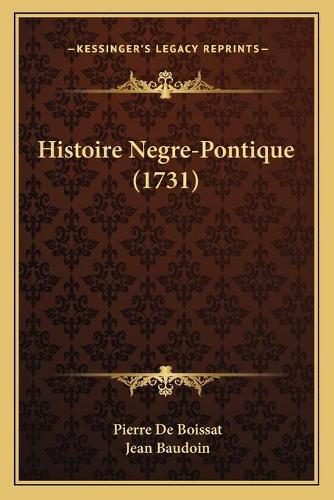 Histoire Negre-Pontique (1731)