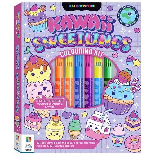 Kaleidoscope Colouring Kawaii Sweetlings Kit: (Colouring Kit)