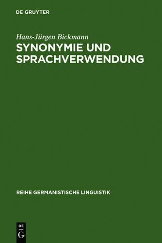 Synonymie und Sprachverwendung