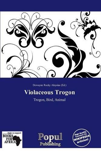 Violaceous Trogon: (English)