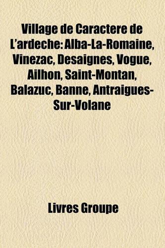 Village de Caractre de L'Ardche