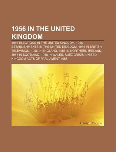1956 in the United Kingdom