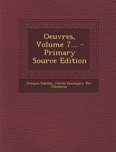Oeuvres, Volume 7...