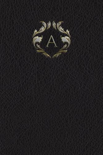 Monogram a Any Day Planner Notebook