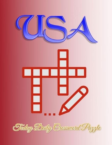 USA Today Daily Crossword Puzzle: Daily News Crossword Puzzle Book, Crosswords Puzzle Solver, Puzzles to Challenge Your Brain, Reproducible Worksheets for Classroom Use Kids Activiti
