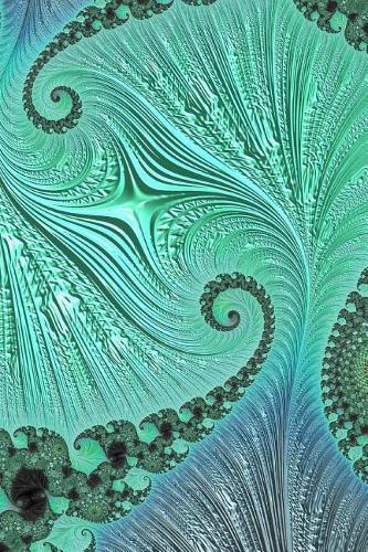 Fantastic Fractal Journal 19: Take Notes, Write Down Memories in this 150 Page Lined Journal