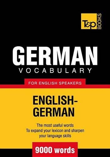T&p English-German Vocabulary 9000 Words