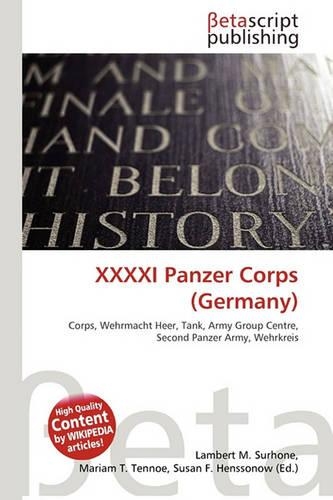 XXXXI Panzer Corps (Germany)