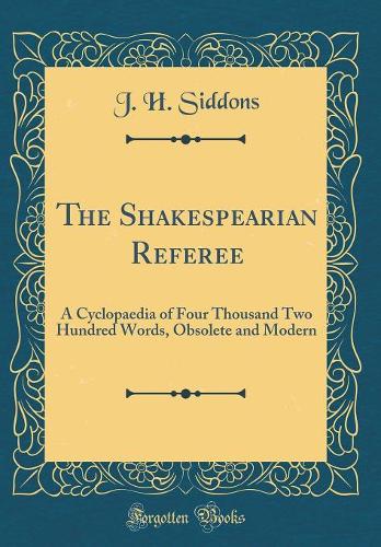 The Shakespearian Referee