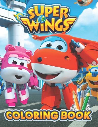 Super Wings Coloring Book