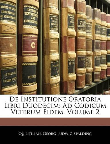 De Institutione Oratoria Libri Duodecim