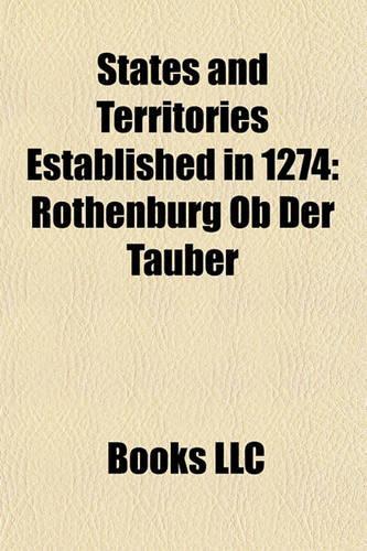 States and Territories Established in 1274