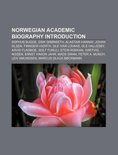 Norwegian Academic Biography Introduction