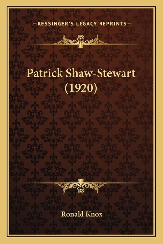 Patrick Shaw-Stewart (1920)