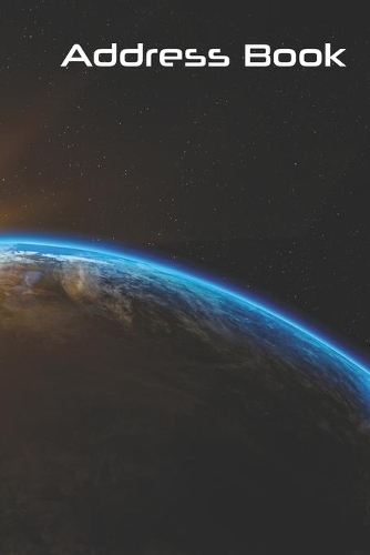 Address Book: Earth Sunrise. A Personal Organizer for Addresses, Social Media Handles and Notes