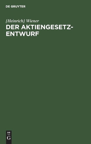 Der Aktiengesetz-Entwurf