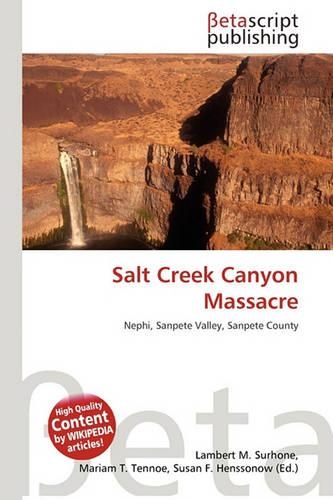 Salt Creek Canyon Massacre