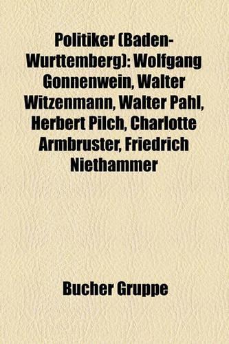 Politiker (Baden-Wrttemberg)