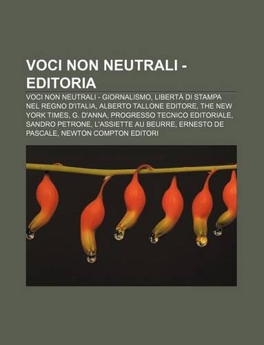 Voci Non Neutrali - Editoria