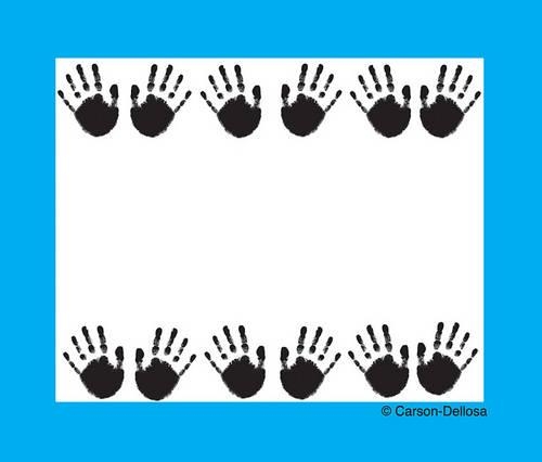 Handprints Name Tags