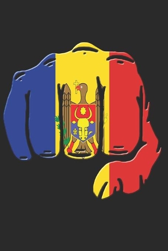 Moldavia Notebook: Moldavia Notebook - college book - diary - journal - booklet - memo - composition book - 120 sheets - Dot Grid paper 6x9 inch