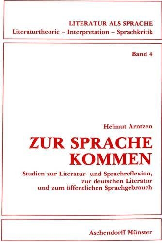 Zur Sprache Kommen