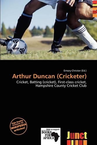 Arthur Duncan (Cricketer)