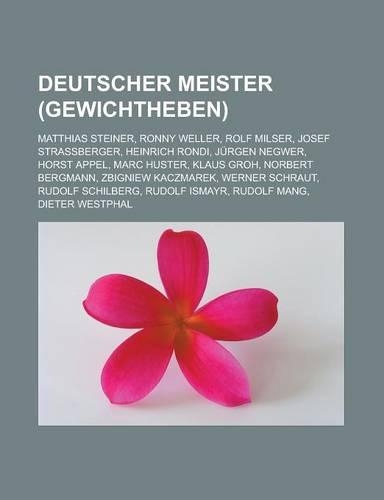 Deutscher Meister (Gewichtheben)