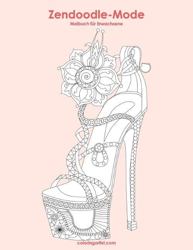 Malbuch mit Zendoodle-Mode für Erwachsene 1