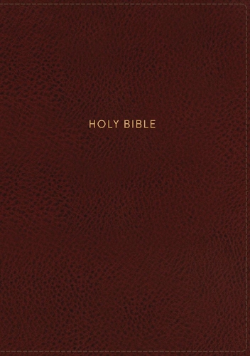 NKJV, Deluxe Reference Bible, Personal Size Giant Print, Leathersoft, Red, Thumb Indexed, Red Letter, Comfort Print