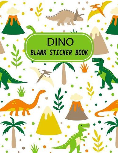 Dino Blank Sticker Book